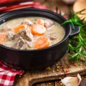 Blanquette de Veau à l'ancienne, riz blanc.